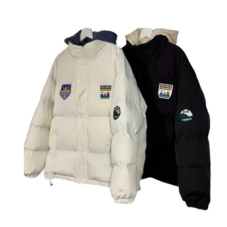 Áo khoác nam nữ đại hàn mũ nỉ ̀  ̂́- Áo phao kiểu dáng unisex 2 lớp mặc mùa đông cực ấm Menswear Jacket