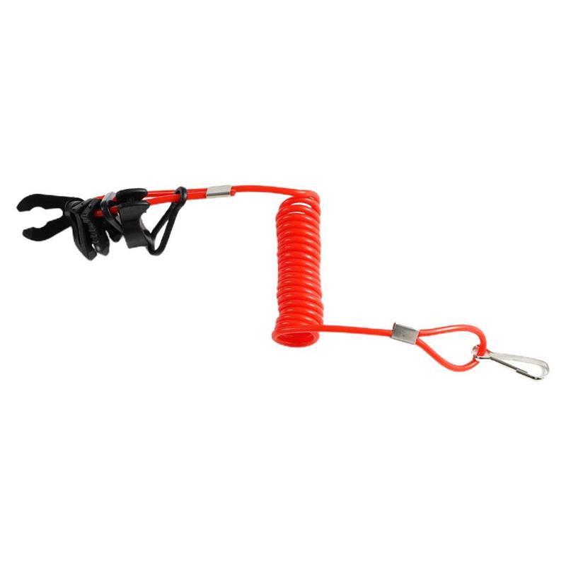 Product Introduction of 1set 7 Keys Boat Engine Outboard Motor Kill Switch Lanyard Motorboat Safety Urgent Rope Key Selling Reminder Tether Flameout Rop 35