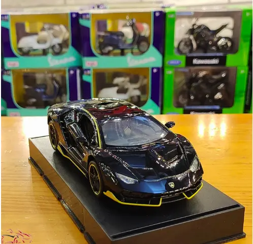 Xe mô hình Lamborghini-Miniauto 770-4 1:32 đen 3