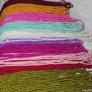 mutiara ringan,mutiara renteng, mutiara mutsin 4mm mutiara jahit