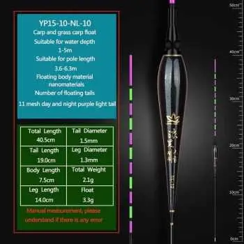 Pelampung Kumbul Pancing Cahaya LED Malam Ikan Lure Ikan Lure Umpan Umpan
