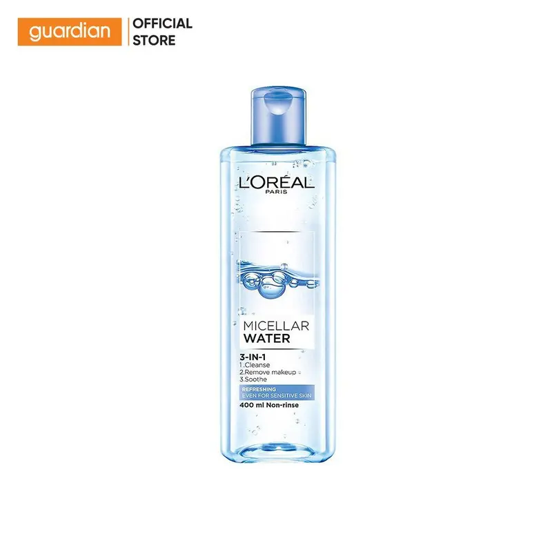 Nước Tẩy Trang L'Oréal Paris 3 In 1 Micellar Water Làm Tươi Mát Da 400Ml 0