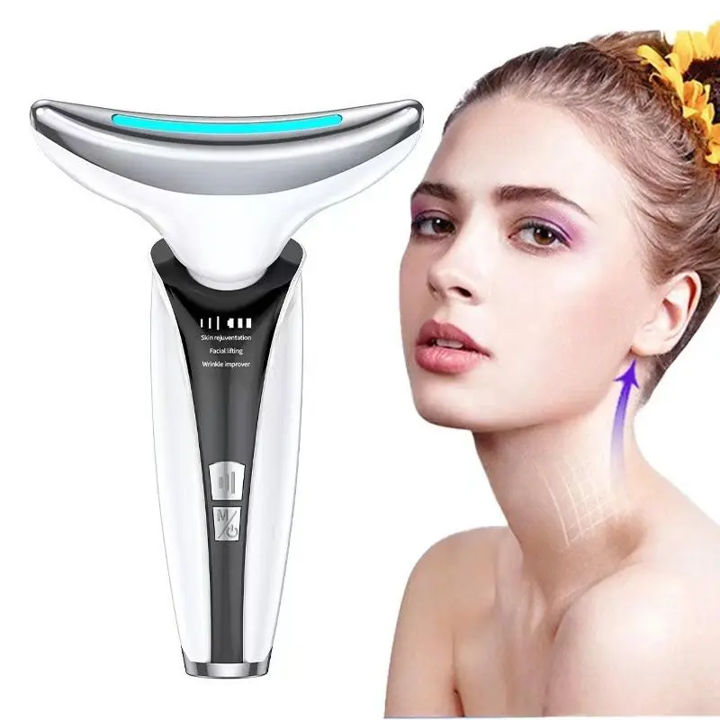 Portable Electric Facial Massager, 1 Box Neck & Face Lifting Skin Care Massager, Facial Lifting Tool, Face Massage Tool, Beauty Gift, Comfort 0