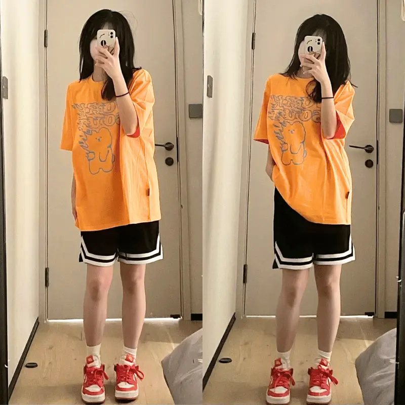 40-105KG Quần Short Nam Nữ Vline thời trang BIGSIZE Sói Store Menswear Lưng Thun Có Túi 2