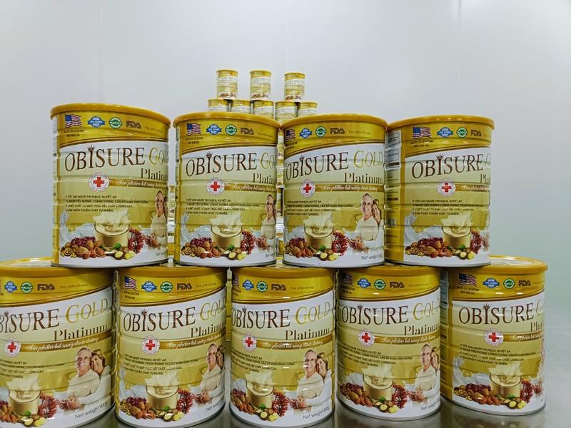 [Hộp 900g] Sữa hạt Xương Khớp Obisure Gold Platium- giúp nuôi dưỡng và bảo vệ sụn khớp, xương khớp, hấp thụ tốt