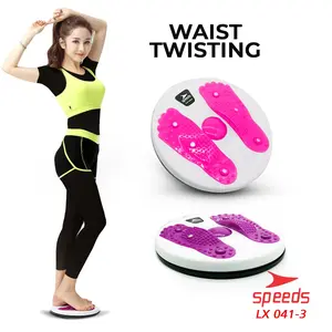 SPEEDS Waist Twisting Disc 360° Alat Olahraga Waist Santai Portabel Twisting 041-3