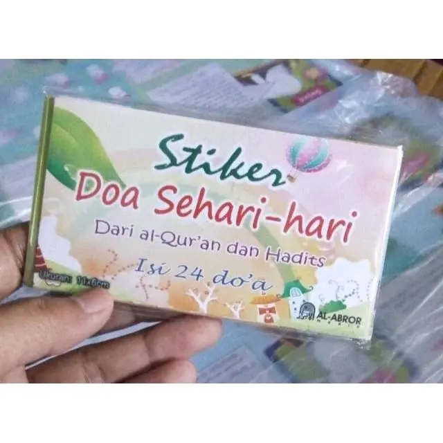 Stiker Doa Anak Tempel Berwarna