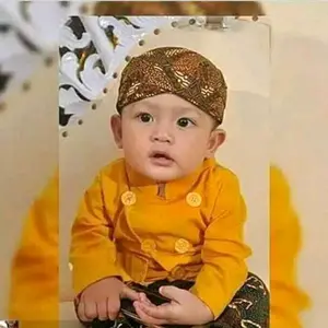 Baju beskap anak // baju adat jawa anak // jas anak // kostum bayi // tedak sinten // turun tanah