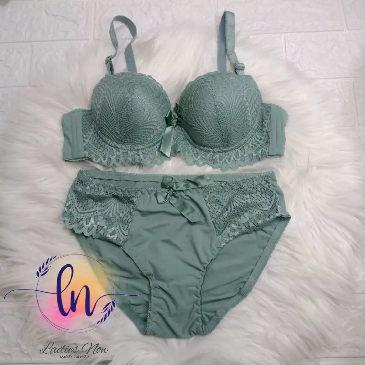 Setelan Bra + CD Wanita Import Pakaian Dalam Wanita Seksi Terbaru Bh Busa Renda Bra Dan Cd Import Motif