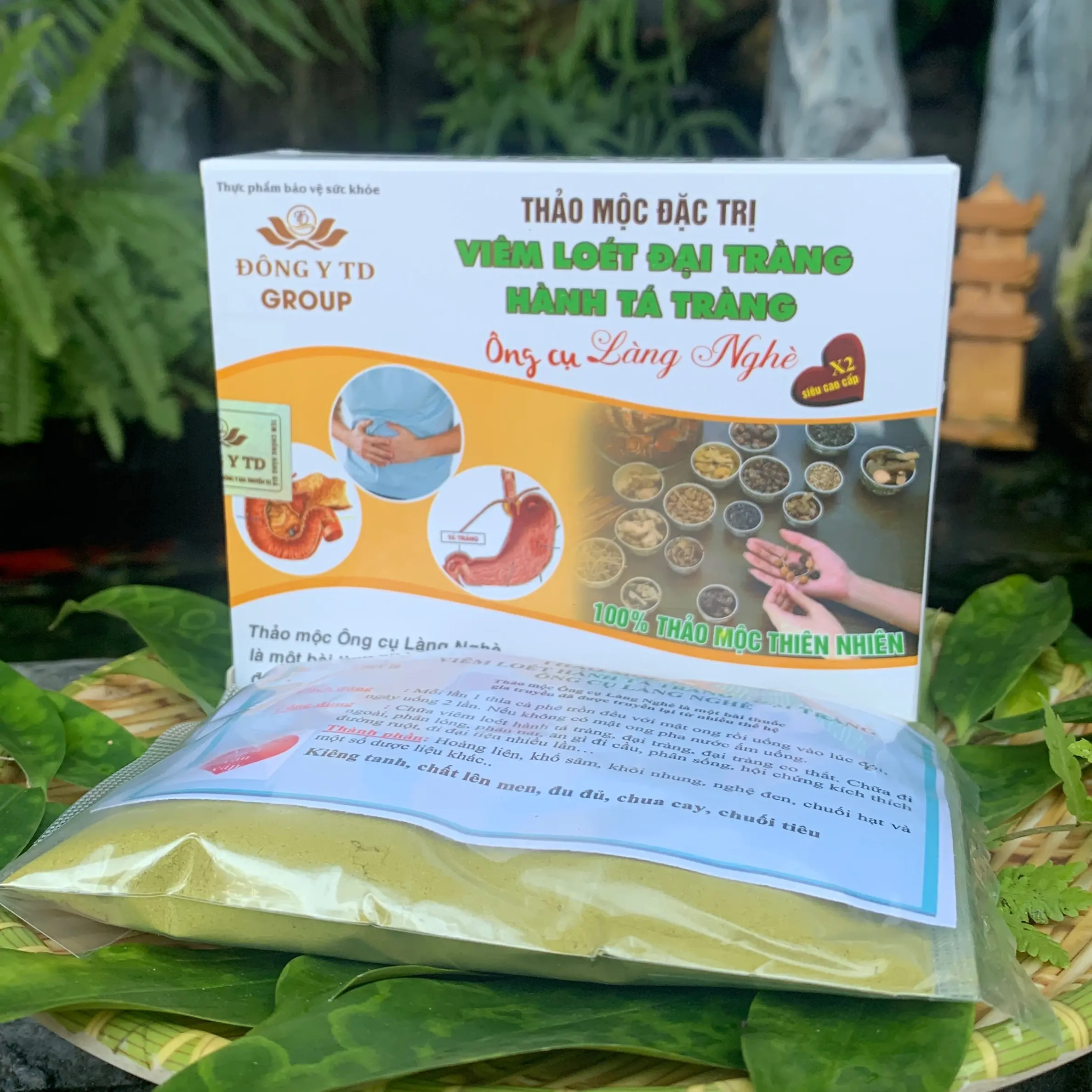 Gói bột thảo mộc đại tràng ông cụ làng nghè