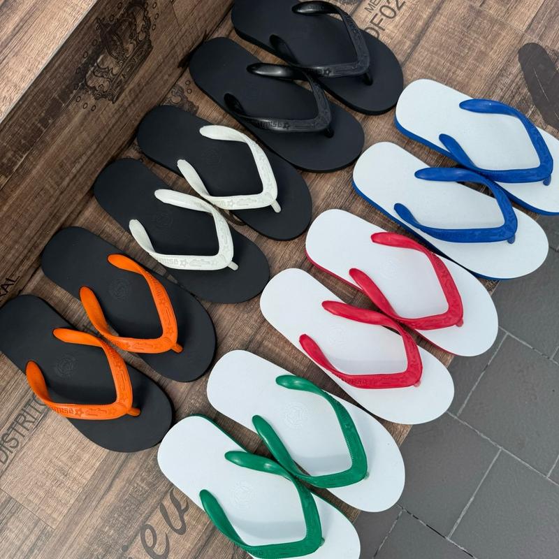 Dép Lào Thailand quai cá sấu 6 màu siêu bền dẻo mềm Nam Dép Đế Bằng - Size 38-43 - xỏ ngón  Cao Su