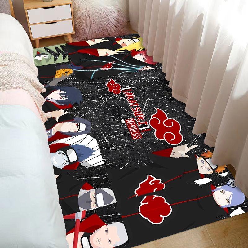 Yasuke Rug Runner Rugs Bedroom Bedside Rug Anime NARUTO Uchiha Sasuke Kakashi ...