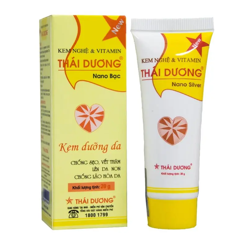 Kem Nghệ Thái Dương - liền da, mờ các vết thâm nám khi bị muỗi đôt, côn trùng cắn, rôm sảy 0