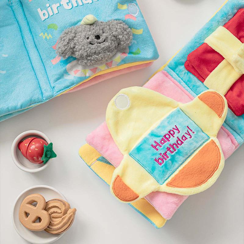 HEHUS Dog Plush Toy Snuffle Stuffed Animal Dispensing Books Interactive Chew Toys 3