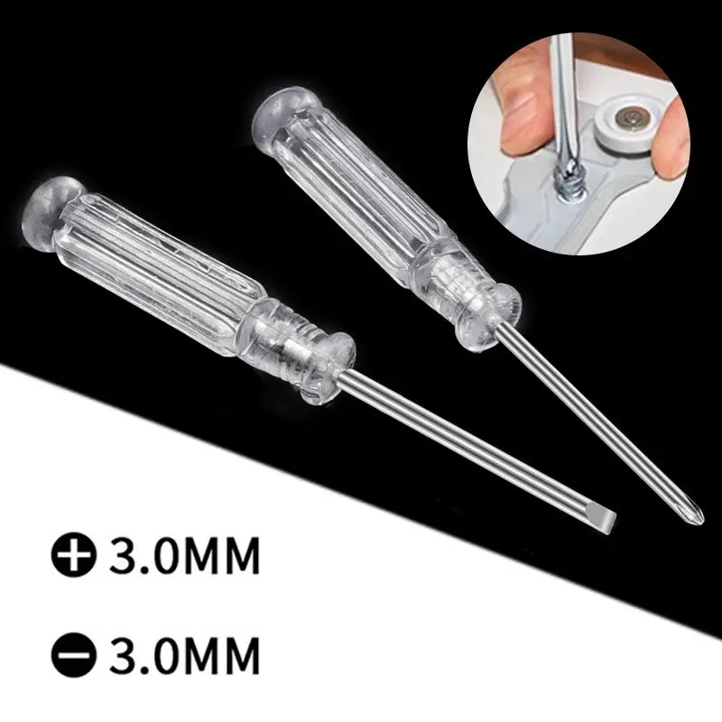 1Pc 3.74Inch Small Mini Screwdriver Repair Tool Slotted Cross Screwdrivers