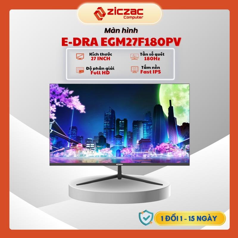 Màn hình Edra EGM27F180PV 180Hz Fast IPS 27 inch Full HD 0,5 ms chuyên gaming - Chính hãng bảo hành 24 tháng