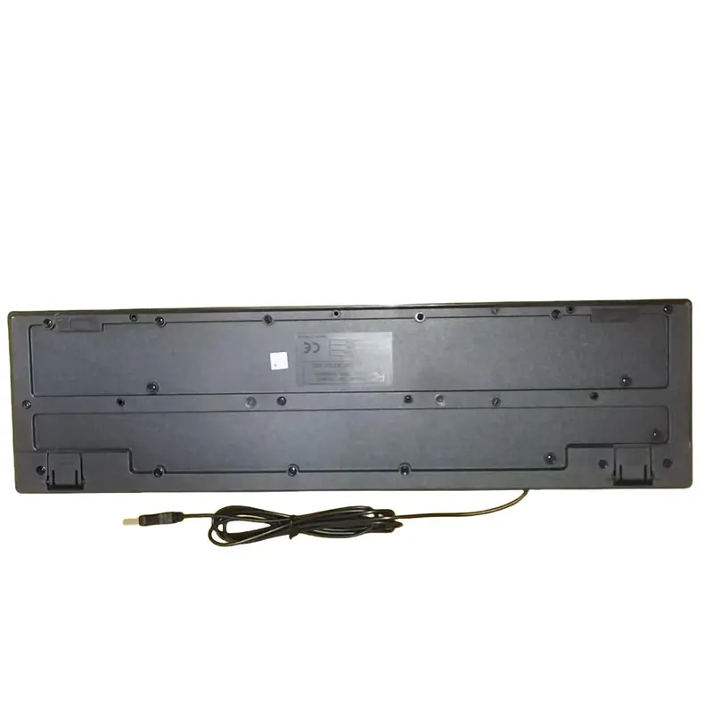 USB Wired Keyboard, Slim Business Computer Keyboard, Ergonomic Design Keyboard for Desktop & Laptop, Office Accessories 4