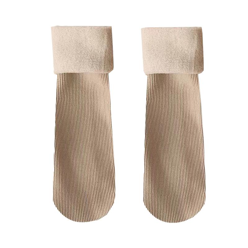 Product Introduction of Tất Đi Tuyết Gia Đình, Thời Trang, Thường Ngày, Nhung Dày, Ấm Áp 25