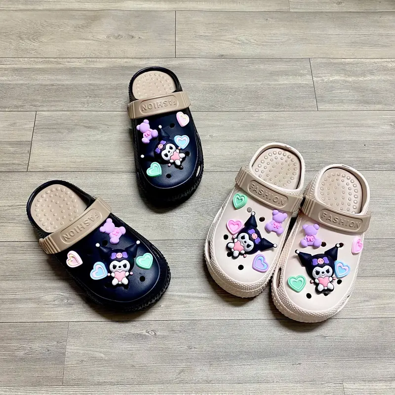 (PHOM NHỎ ĐẶT TĂNG 1 SIZE) Sục cross kuromi mẫu mới phối trái tim cute - TT609 3