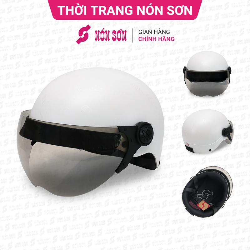  ƯU ĐÃI - Mũ bảo hiểm có kính NÓN SƠN chính hãng BKP-TR122 