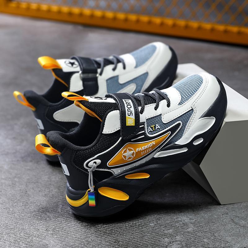 Giày Thể Thao Thoáng Khí Cho Trẻ Em, Giày Lưới Cho Bé Trai, Hàng Có Sẵn Tập Thể Dục Sneaker 3