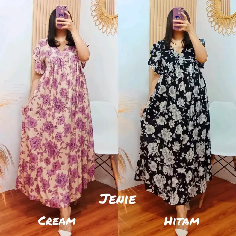 Dress Cantik/Dress kekinian/Homedress viral/Jennie 4