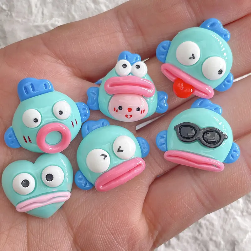 Khóa Giày, Thiết Kế Cá Nhảy Hoạt Hình Jibbitz Chéo, Phụ Kiện Tự Làm, Charm Croc, Nút Đồ Trang Trí Jibbitz 3