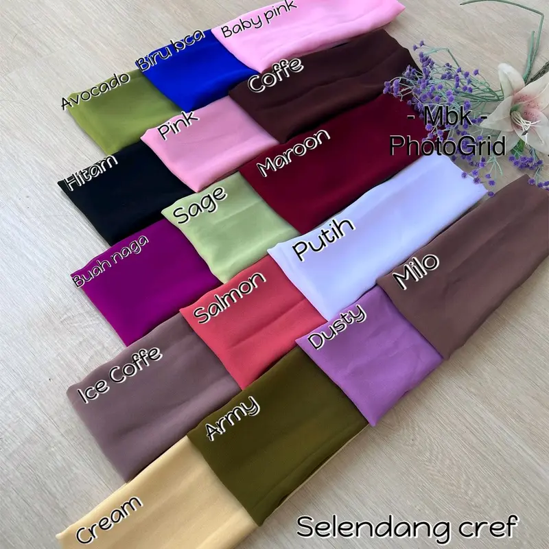SELENDANG/ikat pinggang bahan nya sifon creff Hitam 2
