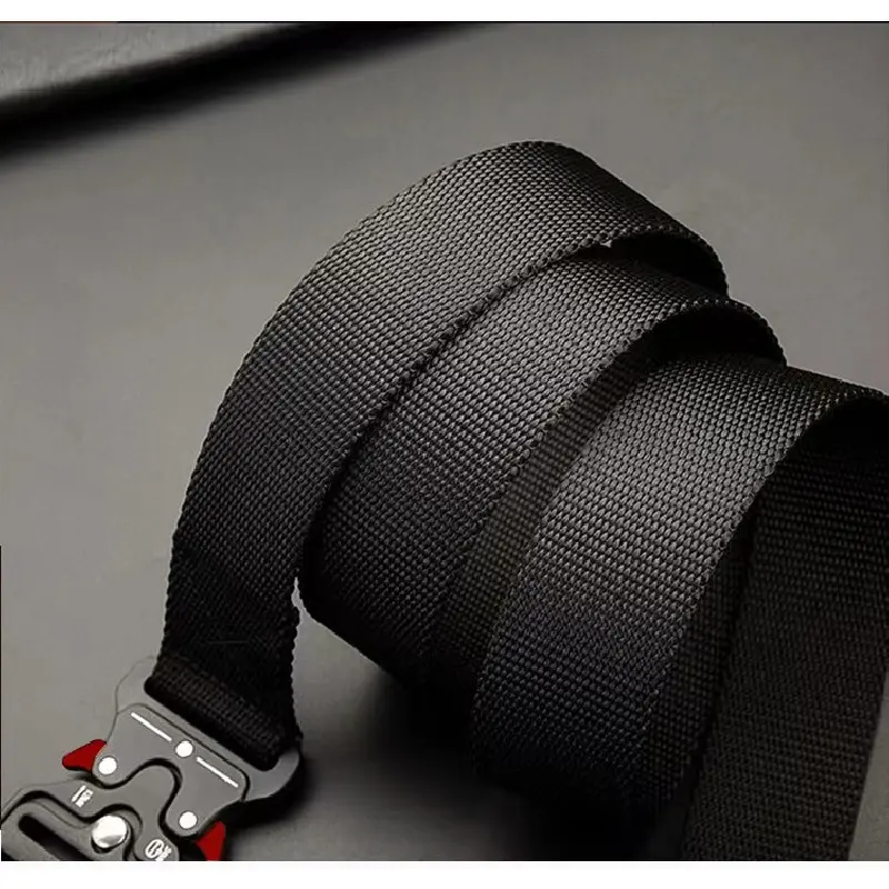 Thắt Lưng Nylon Vải Bố, Dành Cho Nam Và Nữ, Thắt Lưng Chiến Thuật, Đi Bộ Đường Dài Ngoài Trời, Thắt Lưng Khóa Chiến Thuật, Bền, Nhả Dây Nhanh 8
