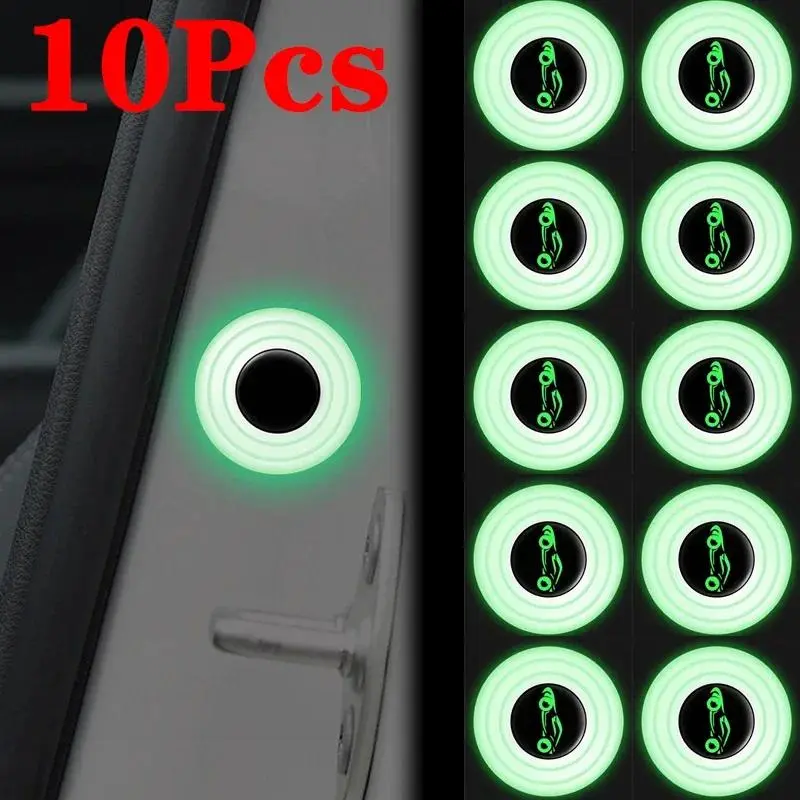 5/10pc Universal Car Door Shockproof Pad Shock-absorbing Silent Gasket Stickers Car Trunk Sound Insulation Pad Cushion Stickers