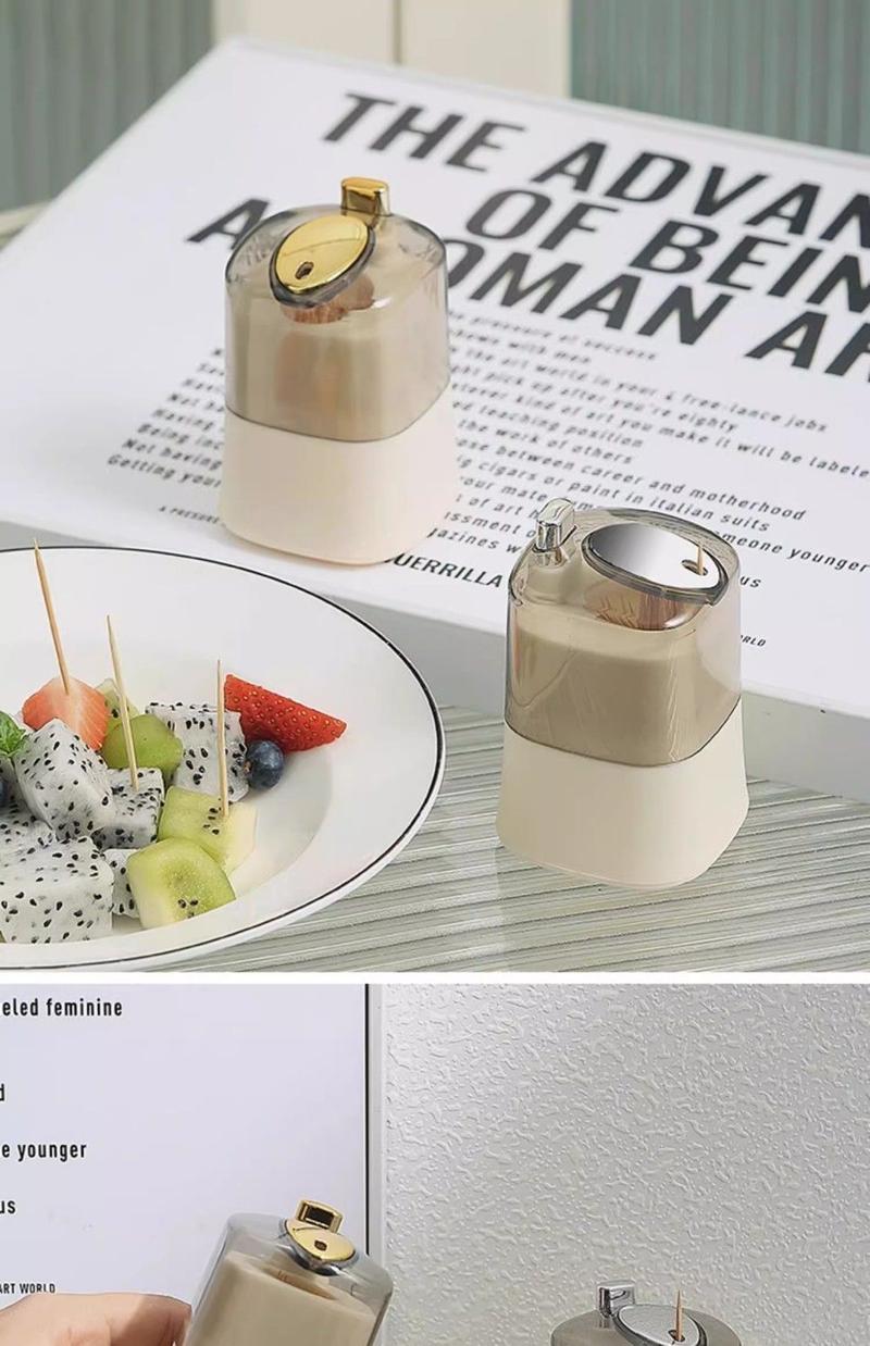 Product Introduction of Hộp Đựng Tăm, Thiết Kế Sáng Tạo, Bật Lên Tự Động, Lưu Trữ Tại Nhà, Phong Cách Kem Cá Tính, Giá Cả Phải Chăng, Thích Hợp Cho Nhà Hàng, Hộp Đựng Tăm, Mới, Thời Trang 9