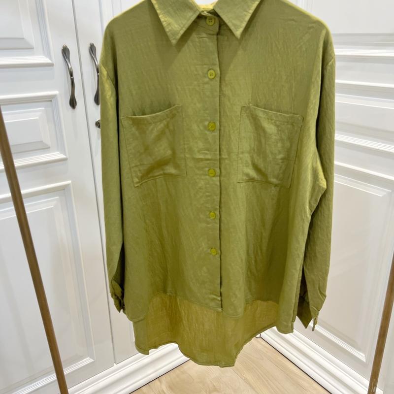 Kemeja polo linen - Dina top 1