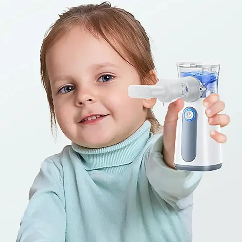 Portable Handheld Mesh Nebulizer, USB Rechargeable Cold Mist Inhaler, Household Daily Use Or Travel Handheld Mesh Nebulizer, Personal Care Appliances 2