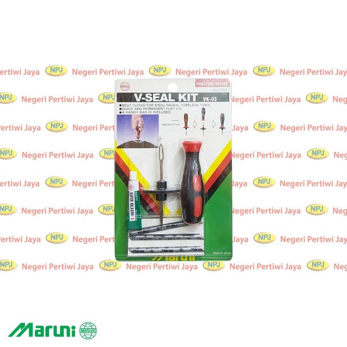 Gambar Maruni Valkaseal Kit VK-03 - Paket Tambal Ban Tubeless dari negeripertiwijaya Kota Administrasi Jakarta Barat Tokopedia