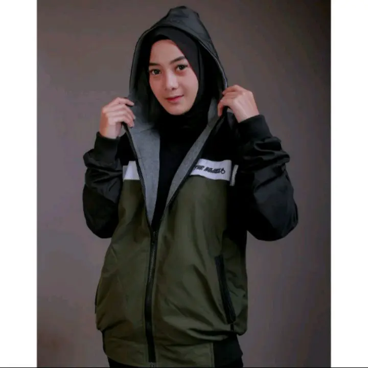 Jaket BB The Bojiel/Jaket Bolak Balik Musim dingin/Jaket Parasut WANITA PRIS 5