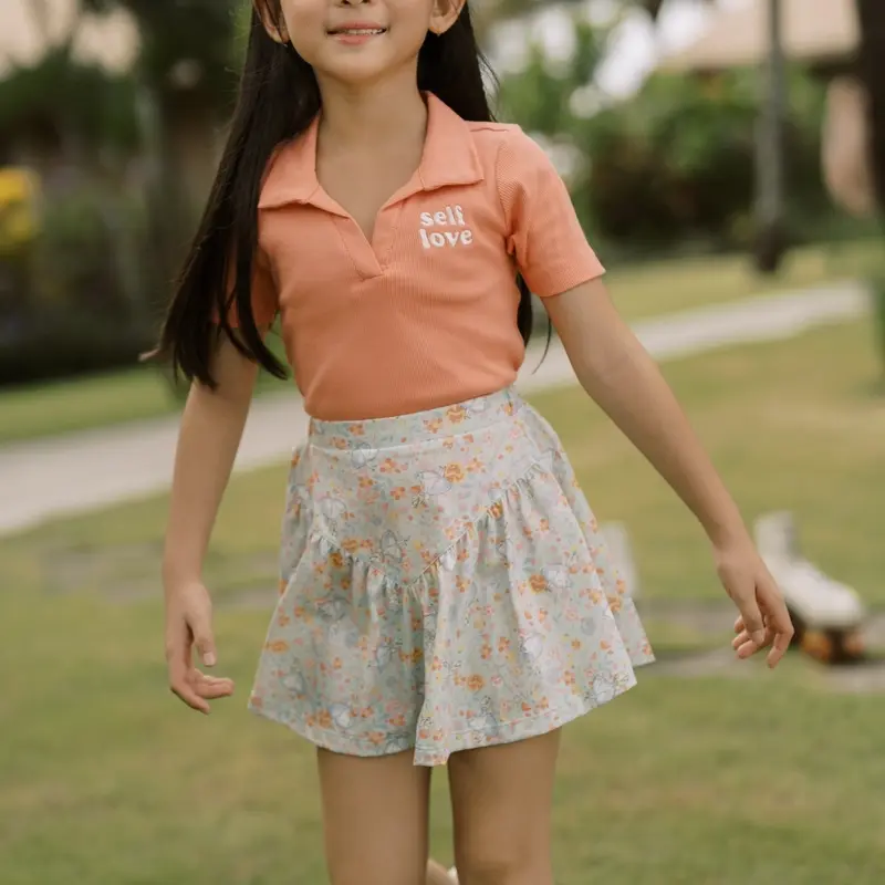 Lucy Top Bohopanna B70 atasan / Atasan Anak Perempuan Katun Polos 2