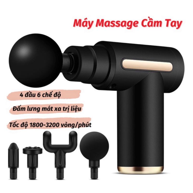 Máy Massage Mini Cầm Tay đa chức năng Cao Cấp Có 6 Chế Độ Giao màu ngẫu nhiên máy  massage feelex