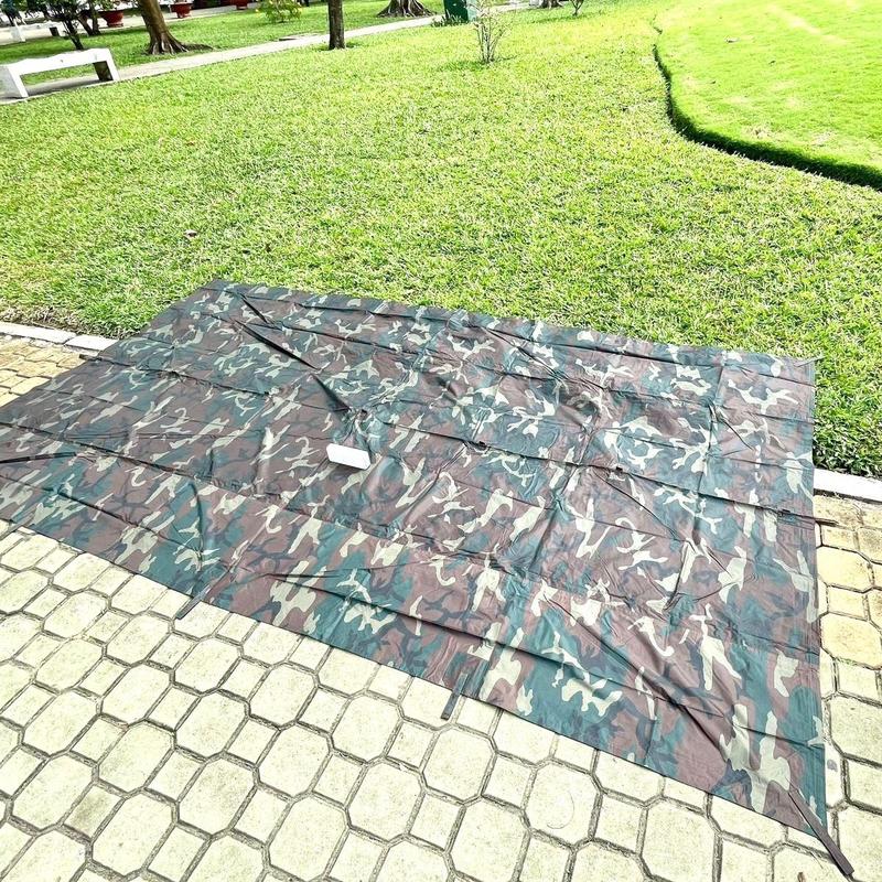 Tăng che mưa, tấm bạt che mưa rằn ri cao cấp 3m2*1m8