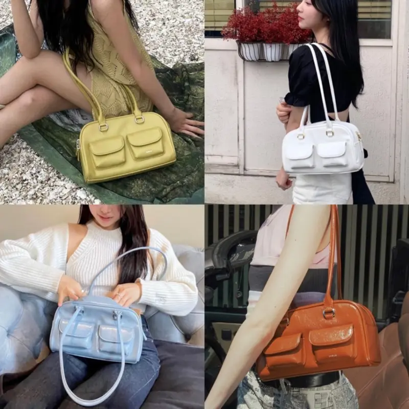 Viodora - Yunjin Plumply Bag Tas Wanita Korea Viral Trend BKK Thailand Kuliah Travel Hangout Y2K Puffy Chubby 1