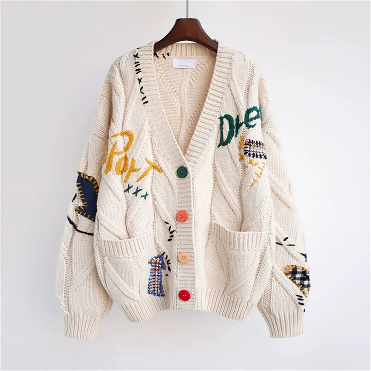 Della Kardigan - Premium Kardigan Sweater Oversized Fashion Terbaru