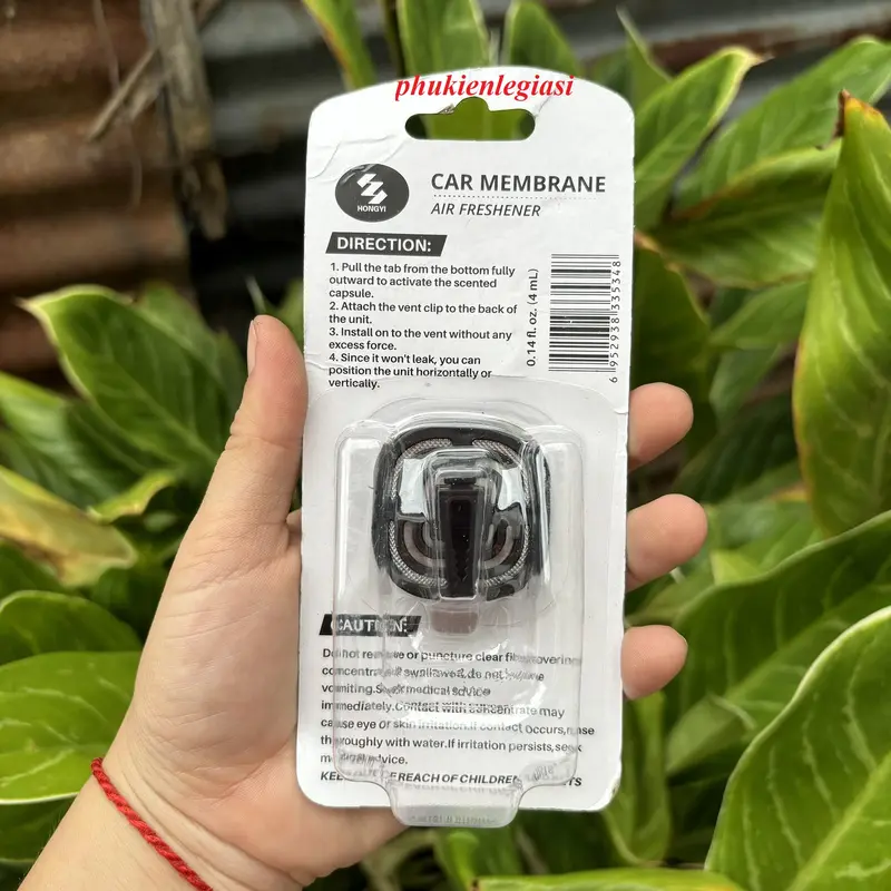 Nước Hoa Kẹp Cửa gió máy lạnh 4ml điều hoà oto khử mùi làm thơm mát tươi không khí 1