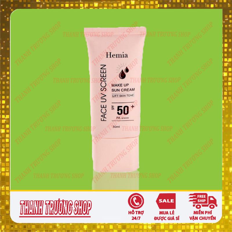kem chống nắng hemia nâng tone dưỡng trắng da kem chống nắng hàn quốc hemia chống nắng dành cho da mặt