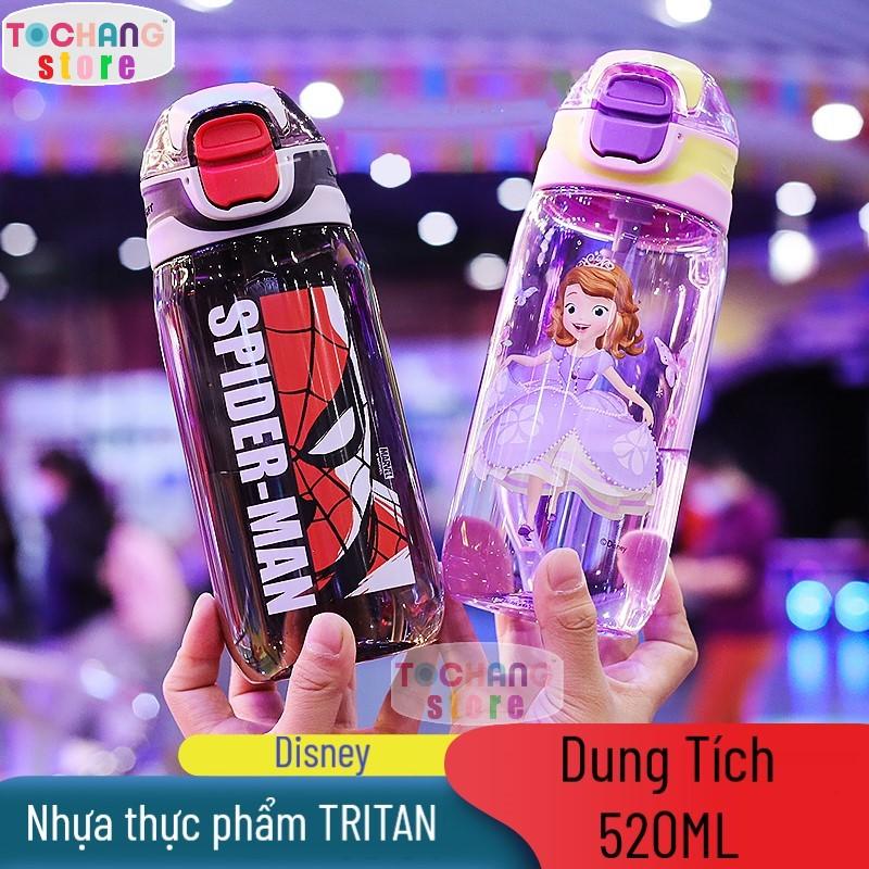Bình Nước Cho Bé, Bình Nước Trẻ Em Chất Liệu Tritan Dung Tích 520ML