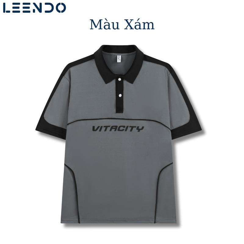 Product Introduction of [PLD01] Áo Polo Phối VITACITY Unisex Nam Nữ Oversize, Raglan Polo 4