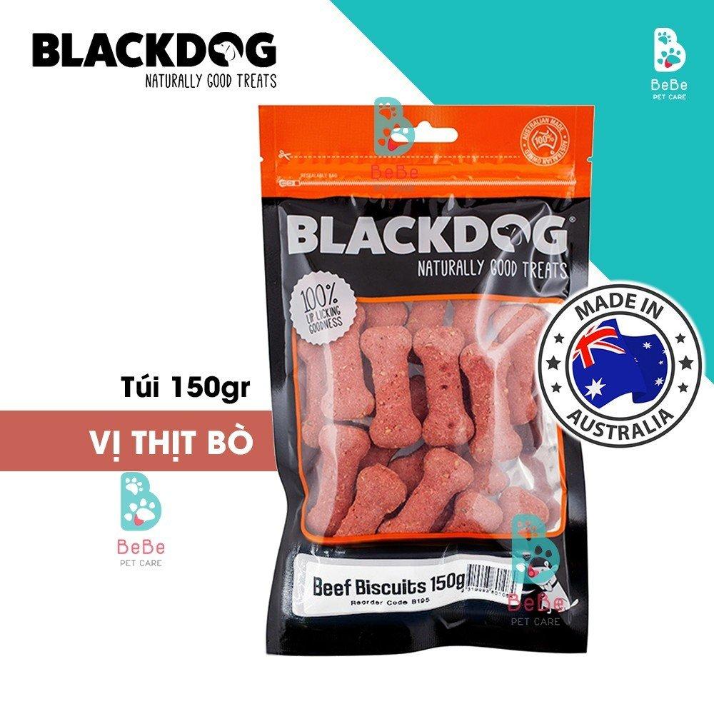 Bánh Quy Úc BLACKDOG Hình Khúc Xương Thơm Ngon Cho Chó Mọi Lứa Tuổi - BLACKDOG Multi Biscuits 150Gr