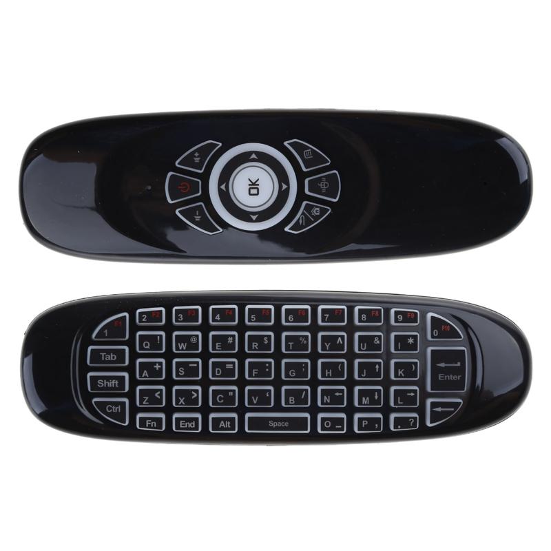 Air Mouse 2.4G RGB 7 Backlit Remote Control with Wireless Keyboard Touchpad 4