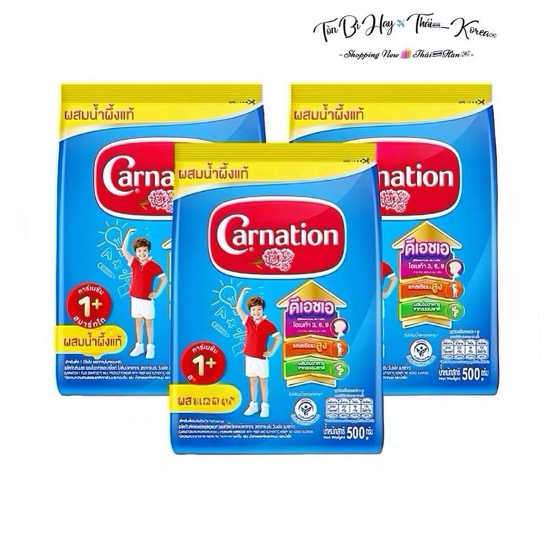 Sữa Bột Nguyên Kem Nestle Carnation 1 Thái Lan Bổ Sung Canxi Tăng Chiều Cao Túi 500g-1.4kg Cho Bé sữa nguyên kem