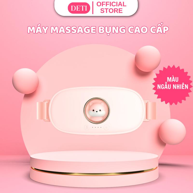 Máy massage bụng kinh túi chườm bụng kinh làm ấm giảm đau hiệu quả quà tặng cho nữ sinh nhật tặng bạn gái 20/10 DETI
