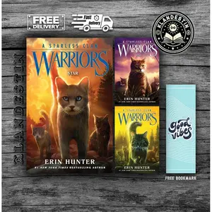 Warriors : A Starless Clan | River | Sky | Shadow | Thunder | Wind | Star (Erin Hunter) English Books