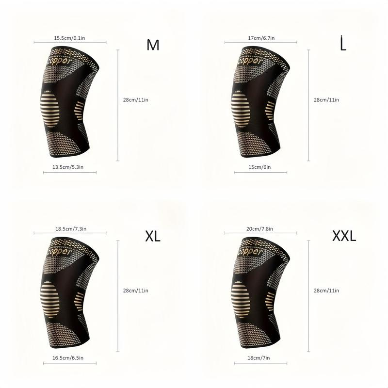 Product Introduction of Sports Knee Pads, 1 Pair Non-slip Knee Brace, Knee Support for Men & Women, Sports Knee Protector for Running Jumping Cycling Basketball 1